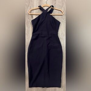Likely | Women’s Navy Halter Dress